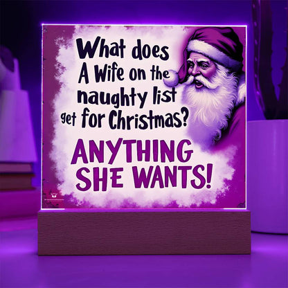 Best acrylic lamp for the naughty wife 2026