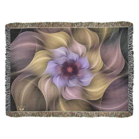 Colorful Heirloom Artwork Woven Blanket