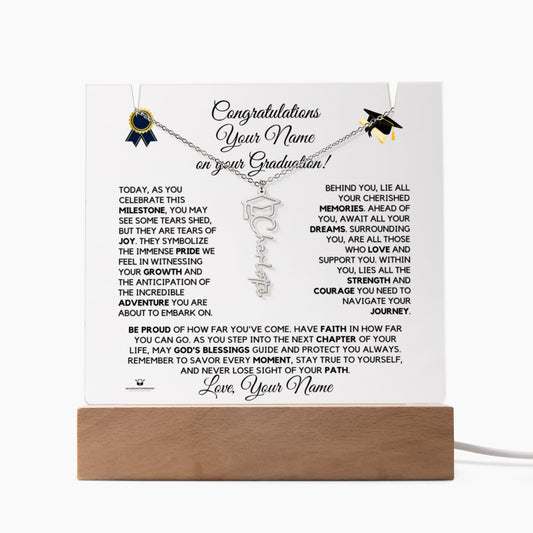 [ALMOST SOLD OUT] To My Girl - Congratulations on Your Graduation: A Journey of Love and Achievement - Keepsake Acrylic Bundle
