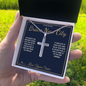 Brave New City - Artisan Cross Necklace for Brother