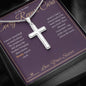 Every Report Card - Artisan Cross Necklace for Brother
