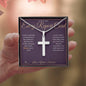 Every Report Card - Artisan Cross Necklace for Brother