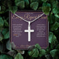 Every Report Card - Artisan Cross Necklace for Brother