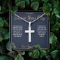 Brave New City - Artisan Cross Necklace for Brother