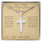 The Most Beautiful Chapter - Artisan Cross Necklace for Husband