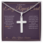 Every Report Card - Artisan Cross Necklace for Brother