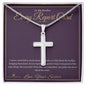Every Report Card - Artisan Cross Necklace for Brother