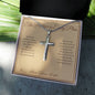 The Partner in Every Plan - Artisan Cross Necklace for Husband