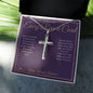 Every Report Card - Artisan Cross Necklace for Brother