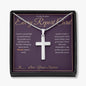 Every Report Card - Artisan Cross Necklace for Brother