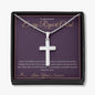 Every Report Card - Artisan Cross Necklace for Brother