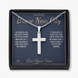 Brave New City - Artisan Cross Necklace for Brother