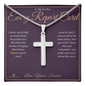 Every Report Card - Artisan Cross Necklace for Brother
