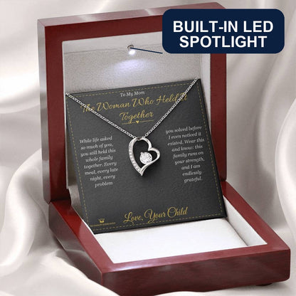 What does a Forever Love Necklace mean - gift for mom