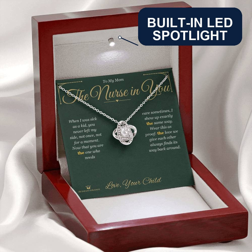 What does a Love Knot Necklace mean - gift for mom