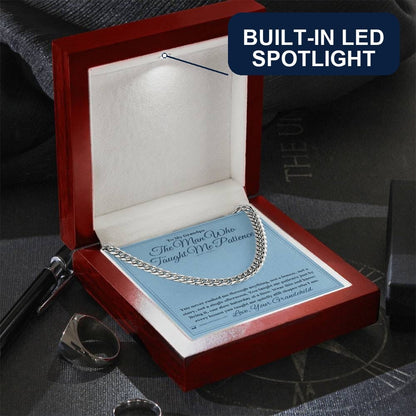 Personalized Cuban Link Chain for grandfather