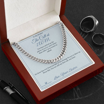 Meaningful gift for brother - The Call at 2 A.M.