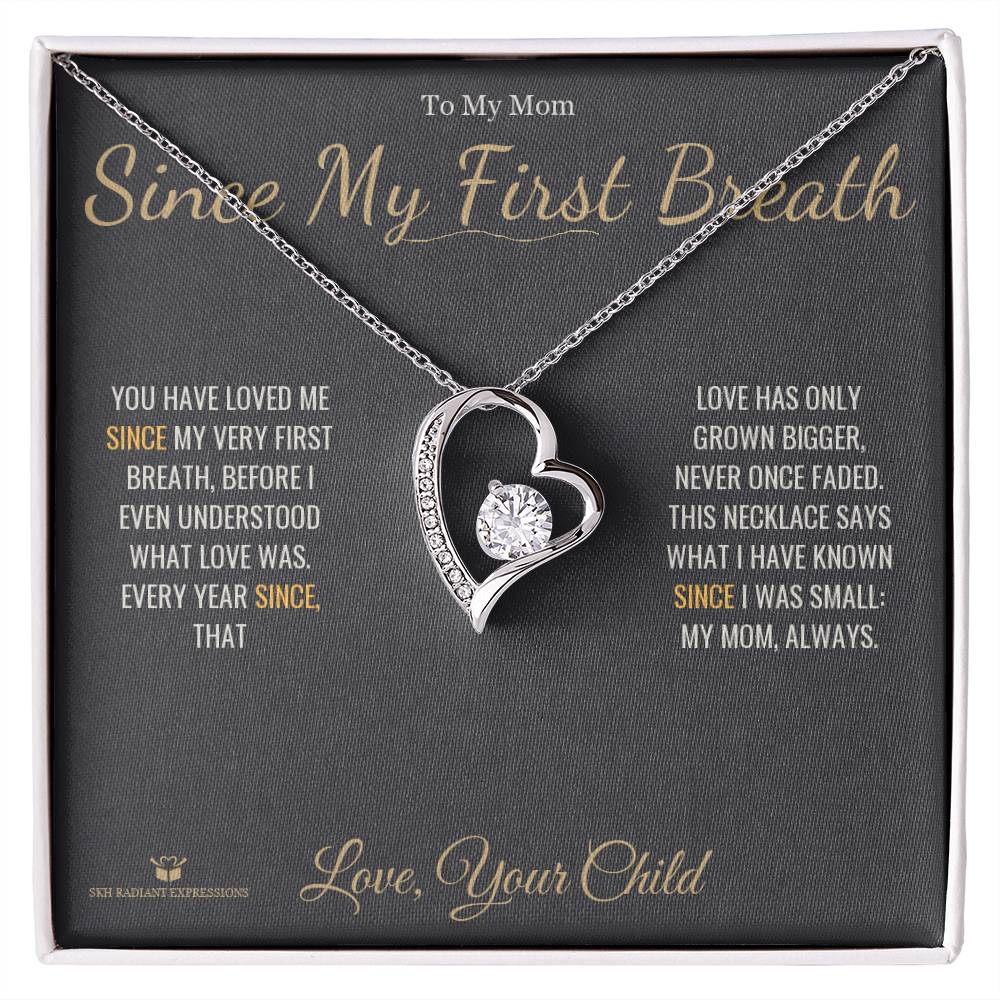 Personalized Forever Love Necklace for mom