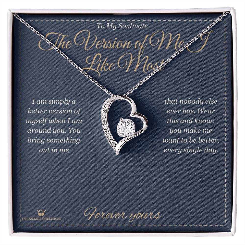 Personalized Forever Love Necklace for soulmate