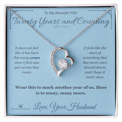 Meaningful gift for wife - Twenty Years and Counting