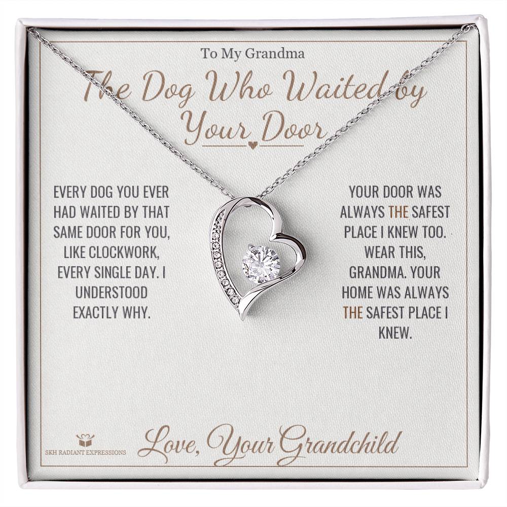 Personalized Forever Love Necklace for grandmother