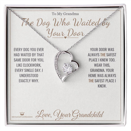 Personalized Forever Love Necklace for grandmother