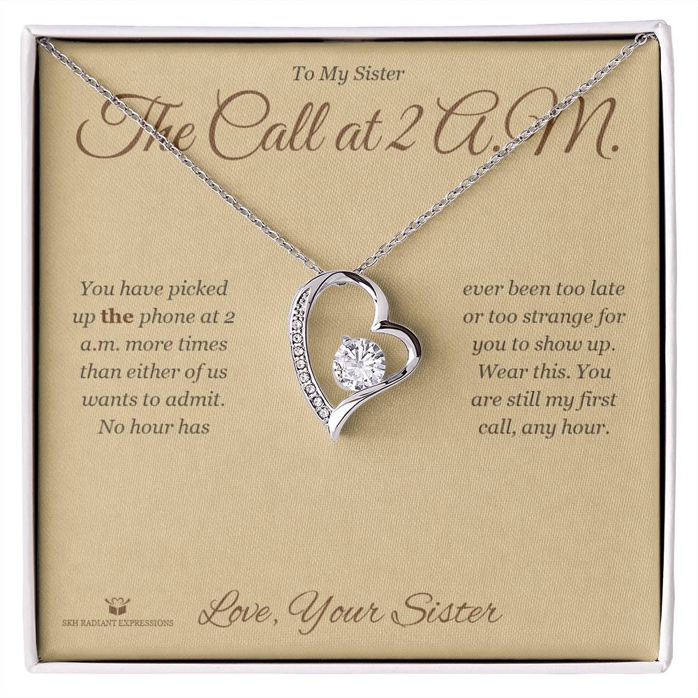 Meaningful gift for sister - The Call at 2 A.M.