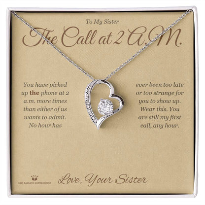 Meaningful gift for sister - The Call at 2 A.M.