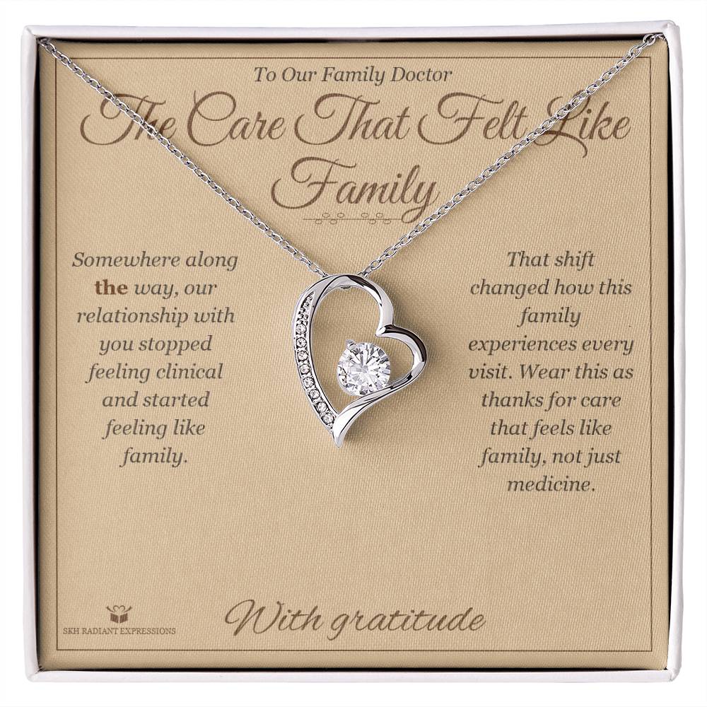 Sentimental doctor gift, not generic