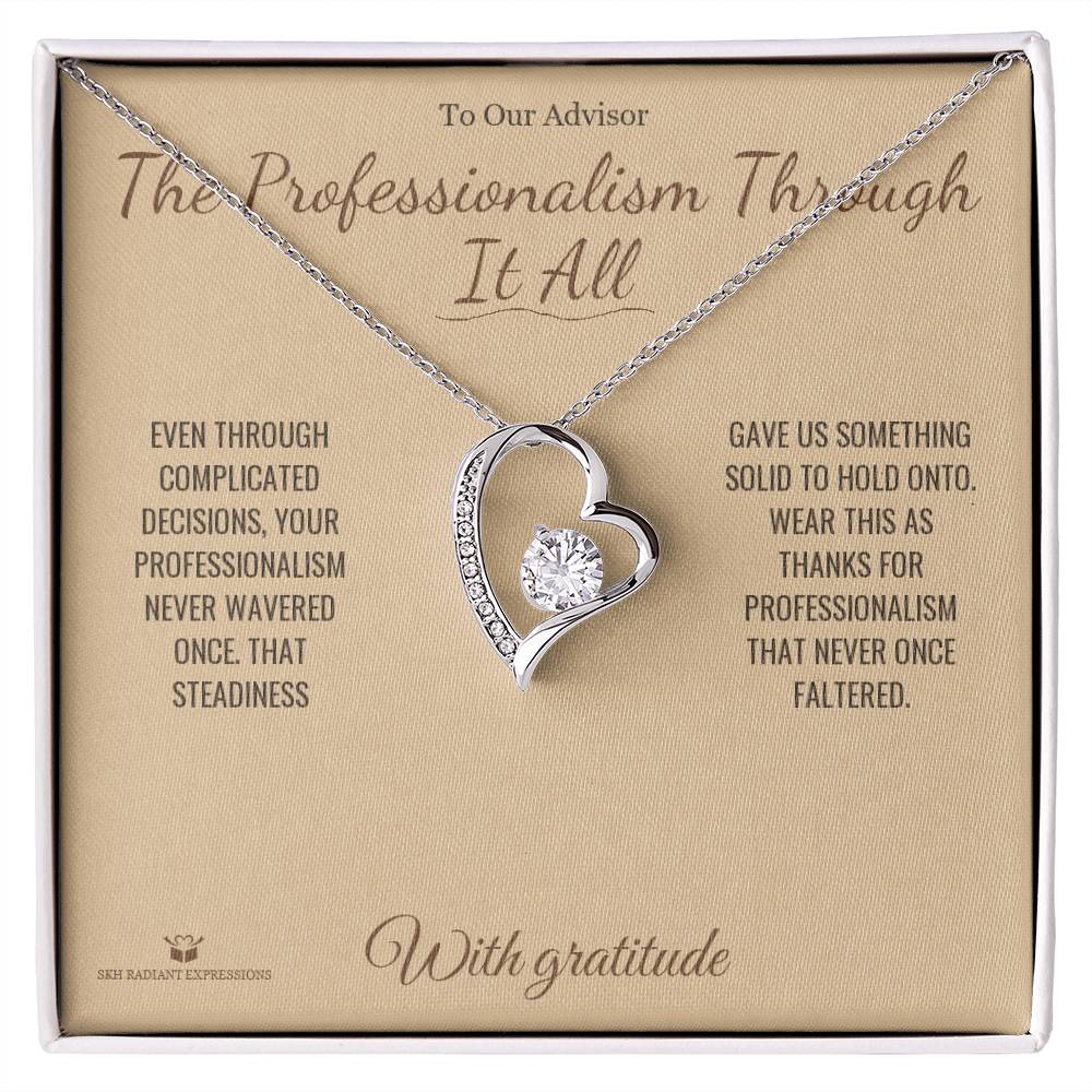 Sentimental advisor gift, not generic