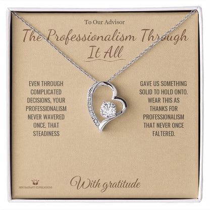 Sentimental advisor gift, not generic
