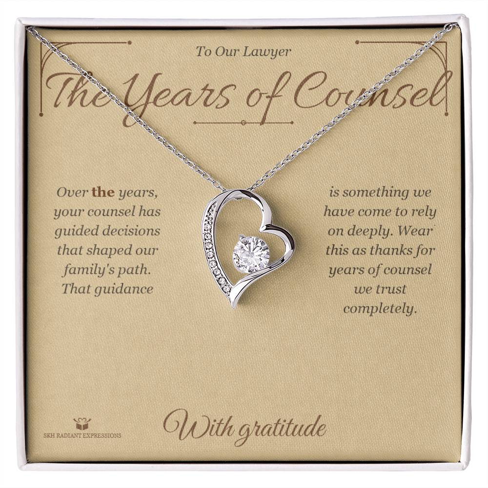 Sentimental lawyer gift, not generic
