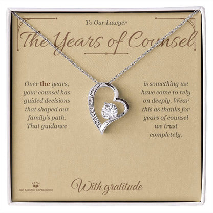 Sentimental lawyer gift, not generic
