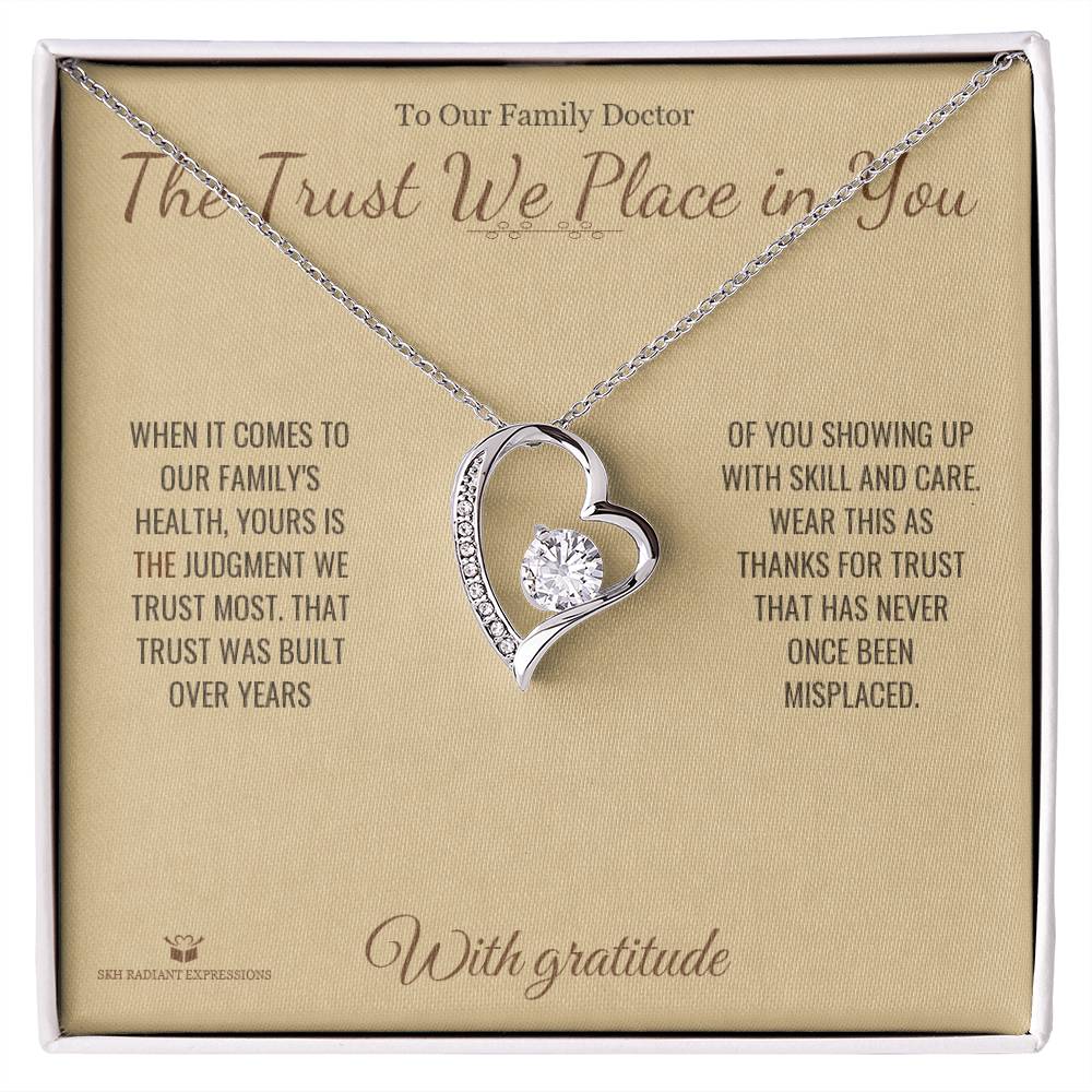 Sentimental doctor gift, not generic