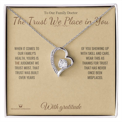 Sentimental doctor gift, not generic
