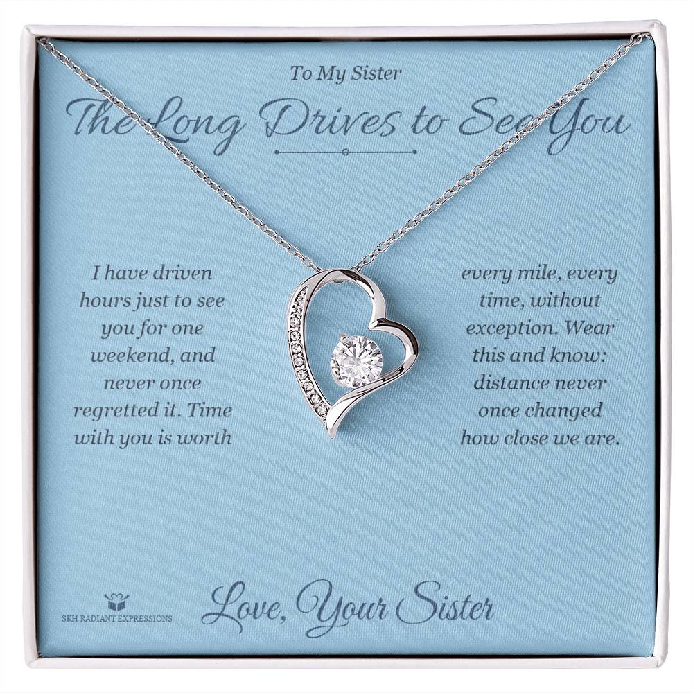 Meaningful gift for sister - The Long Drives to See You