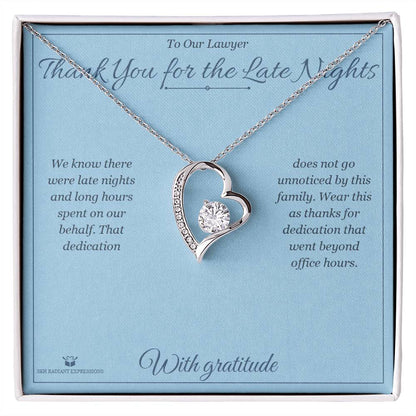 Sentimental lawyer gift, not generic