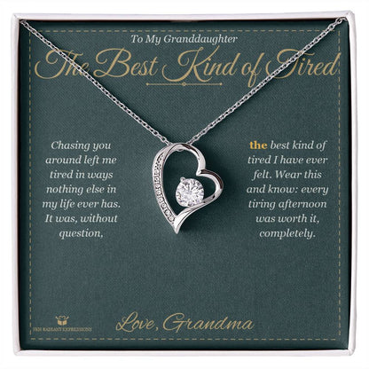 Meaningful gift for granddaughter - The Best Kind of Tired