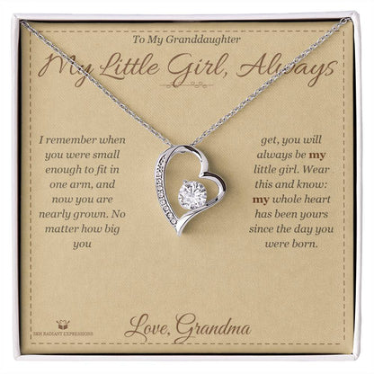 Meaningful gift for granddaughter - My Little Girl, Always