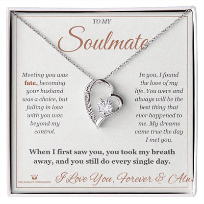 What does a Forever Love Necklace mean - gift for soulmate