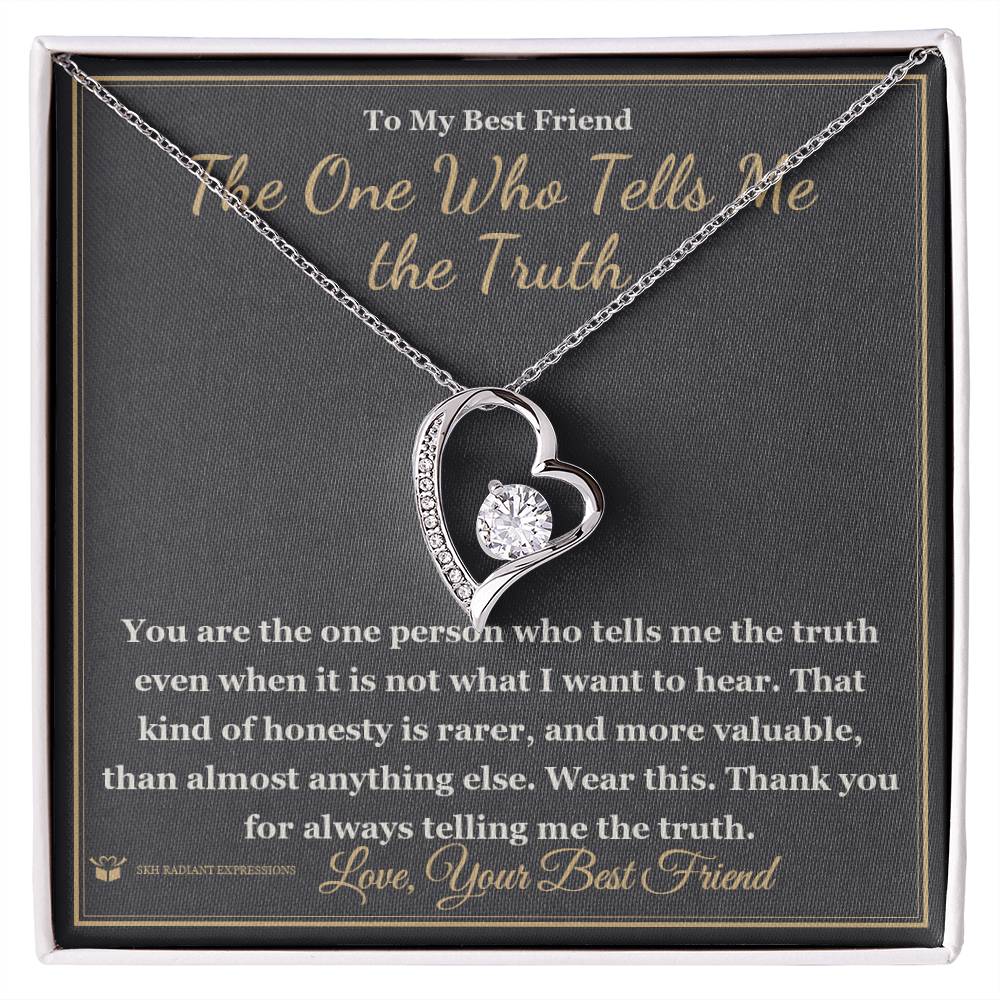 Personalized Forever Love Necklace for best friend
