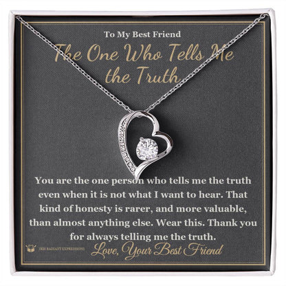 Personalized Forever Love Necklace for best friend