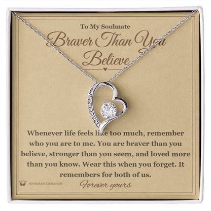 Personalized Forever Love Necklace for soulmate