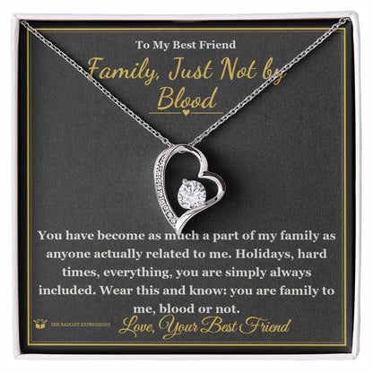 Personalized Forever Love Necklace for best friend