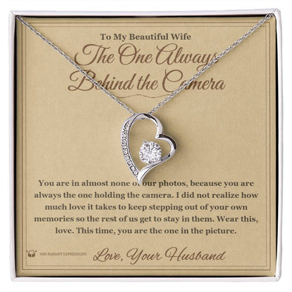 Personalized Forever Love Necklace for wife