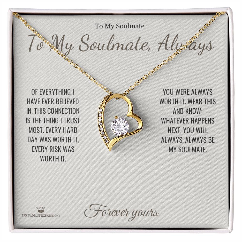 Meaningful gift for soulmate - The Connection I Trust Most
