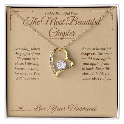 What does a Forever Love Necklace mean - gift for wife