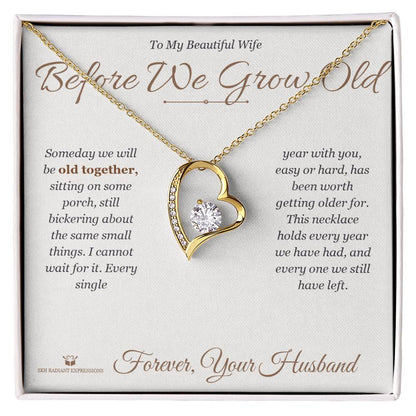 Personalized Forever Love Necklace for wife