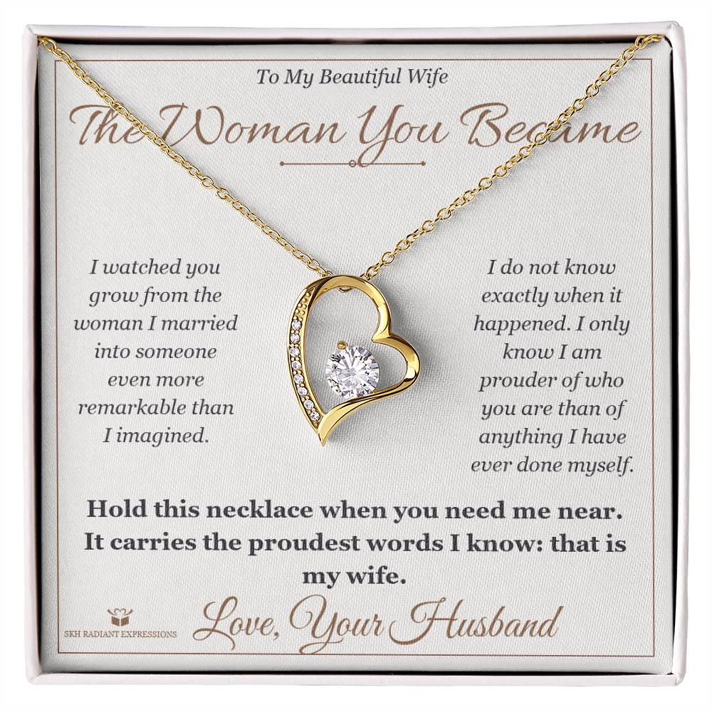 Forever Love Necklace gift for wife from Husband