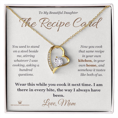 Personalized Forever Love Necklace for daughter